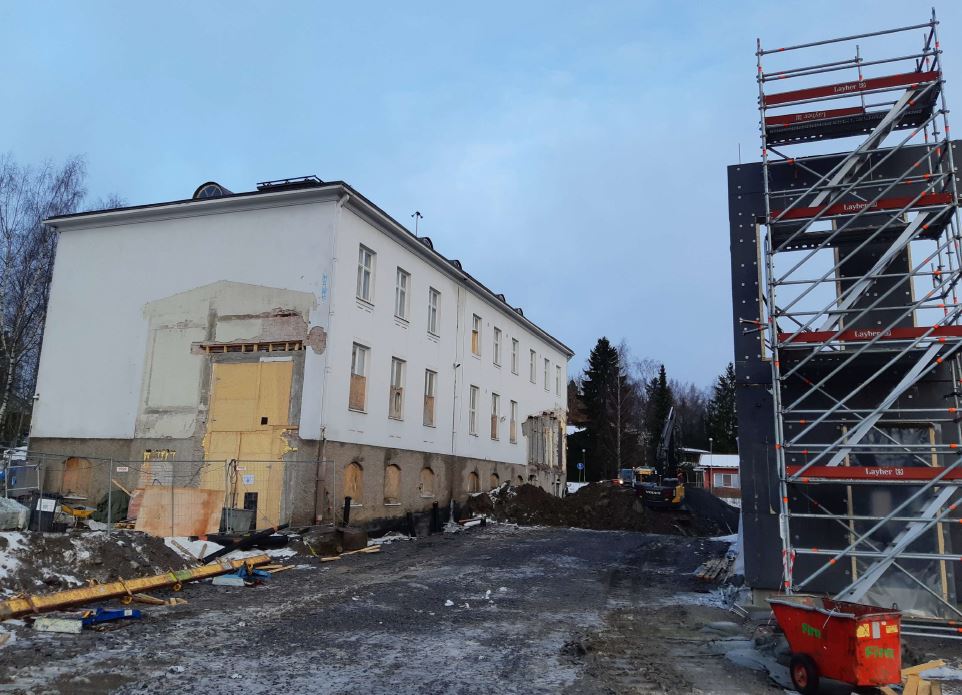 Harjulan koulun vanha osa