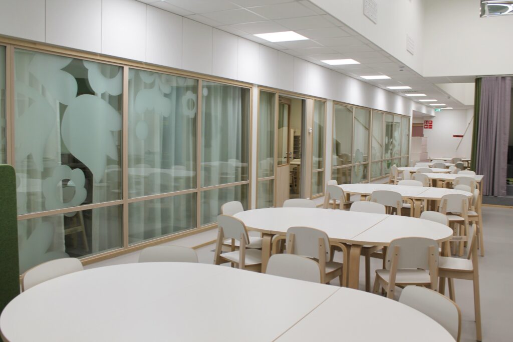 Päiväkoti Cooper ruokasali