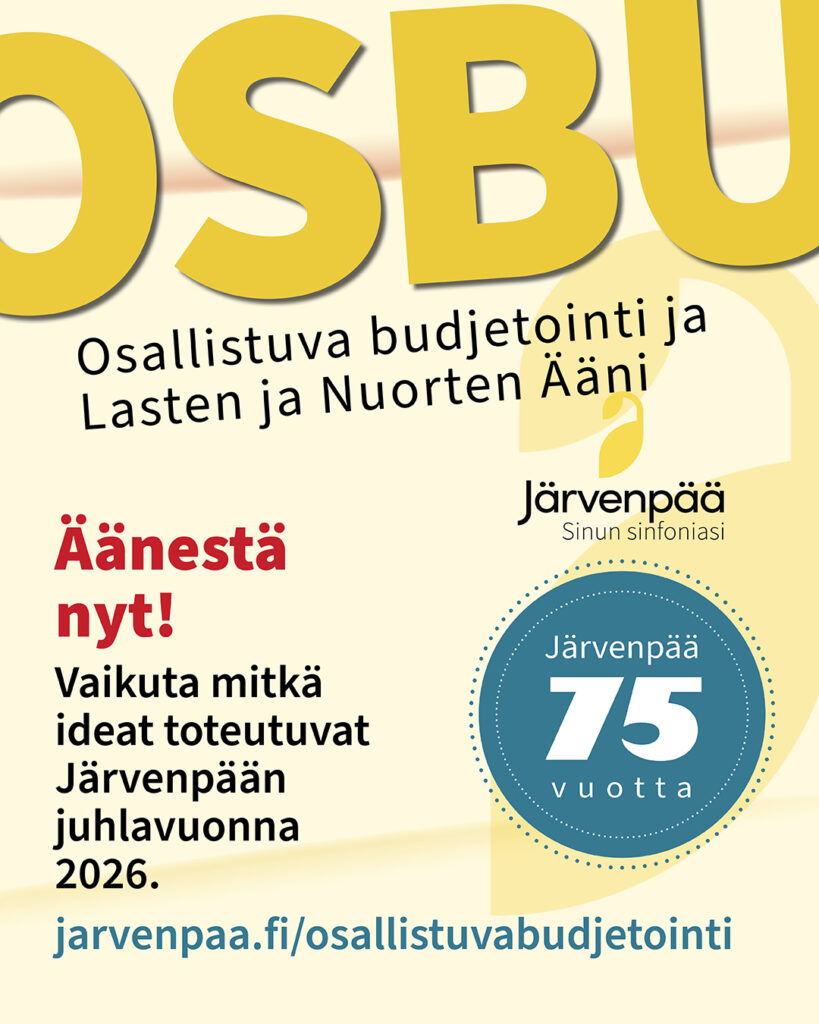 OSBU Äänestä nyt -flyer